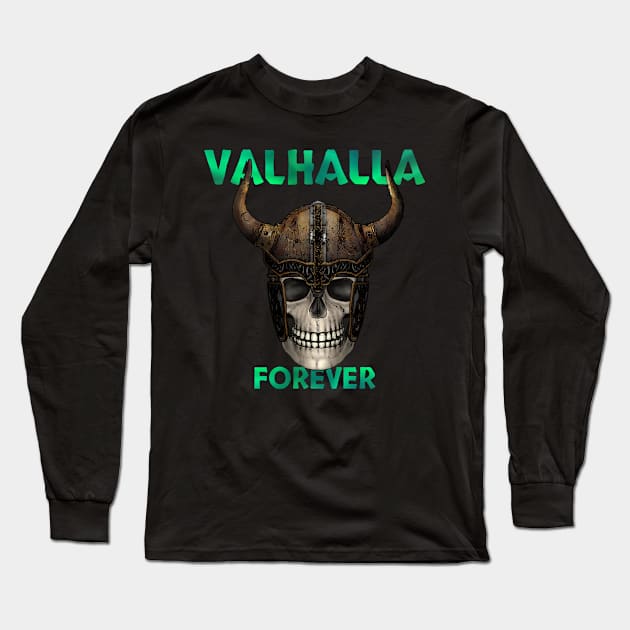 Valhalla Forever Long Sleeve T-Shirt by korn2002